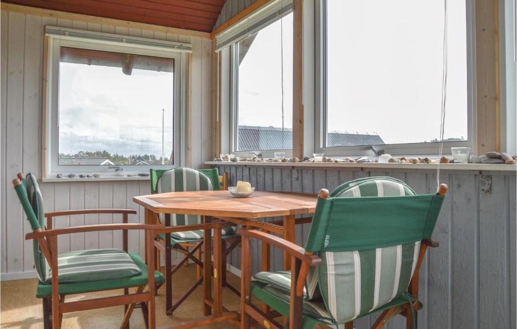 Balkón nebo terasa v ubytování Toms Hytte