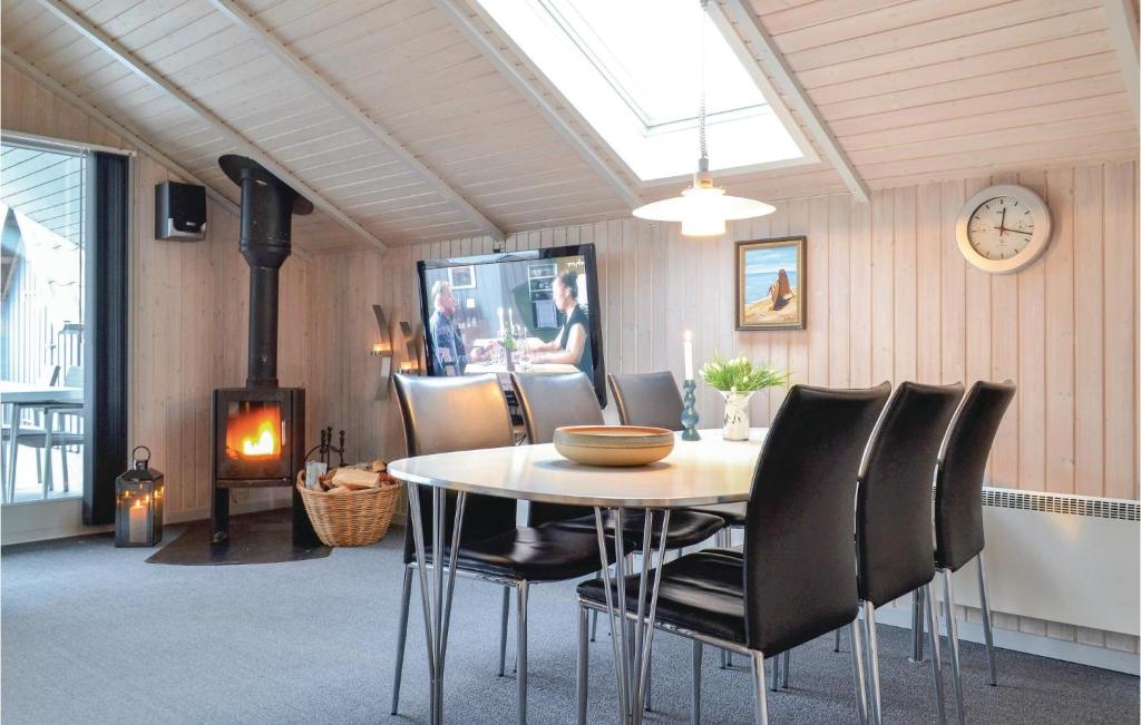 Posezení v ubytování Holiday Home Kirksvej Hvide Sande Xii