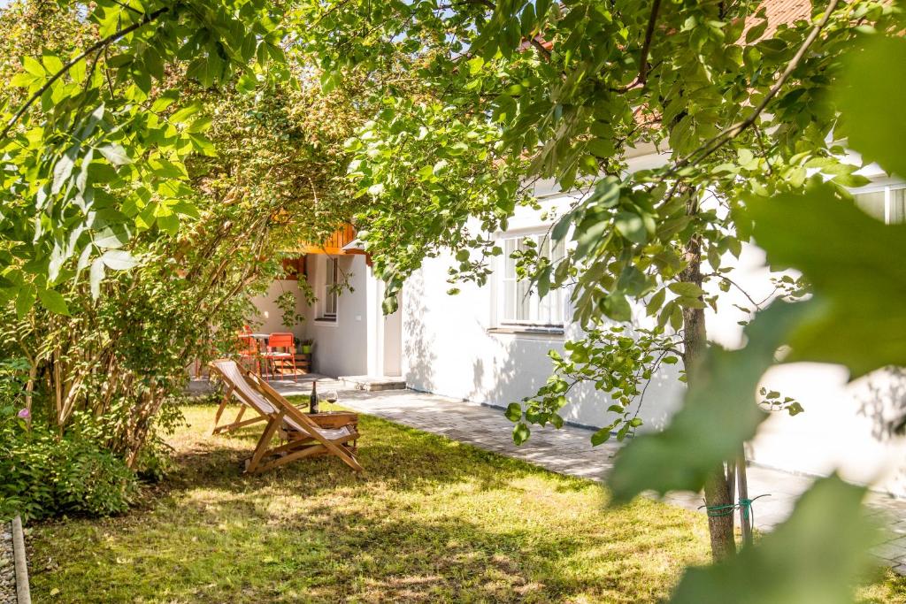 Zahrada ubytování MALAT Ferienhaus