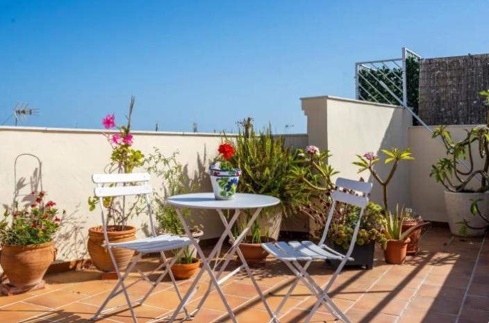 A balcony or terrace at Apartamento MINAGA 1