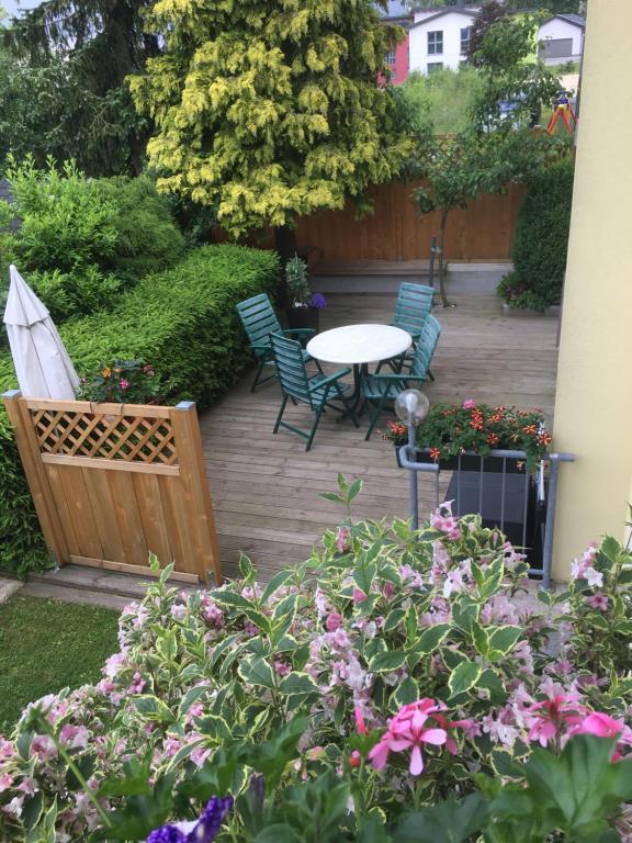 Vonkajšia záhrada v ubytovaní Ferienwohnung Felix und Berta Pfeiffer-Vogl