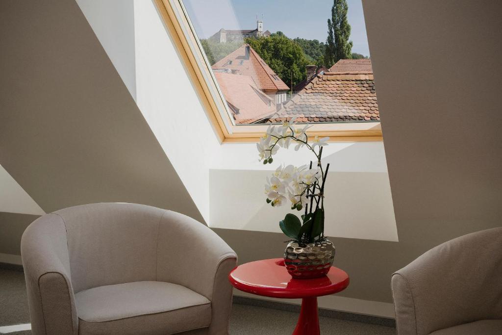 Posezení v ubytování Art Hotel