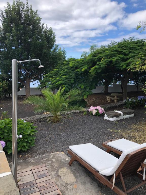 Zahrada ubytování Casa Morera