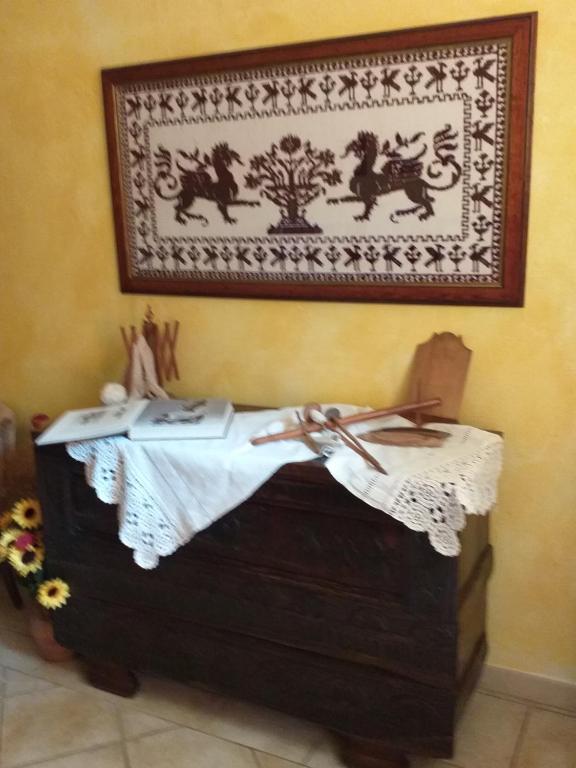 Postel nebo postele na pokoji v ubytování I Due Ciuchini Sardinia