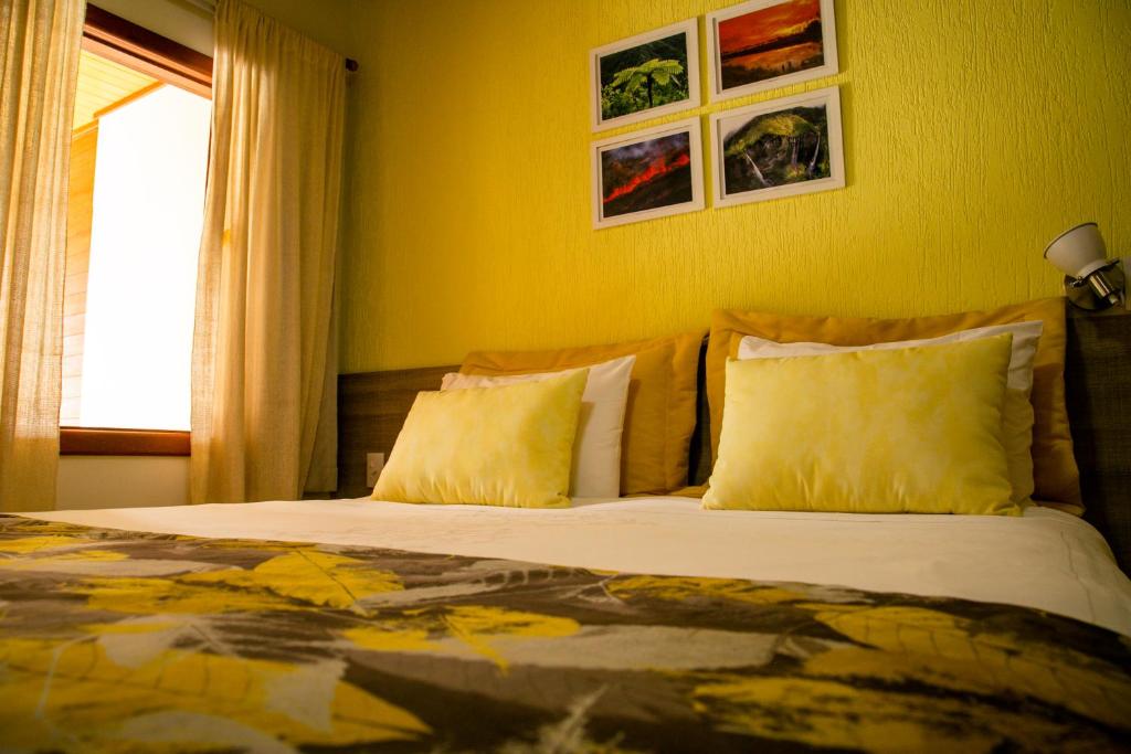 Postel nebo postele na pokoji v ubytování Chez Domaine Pousada Organica