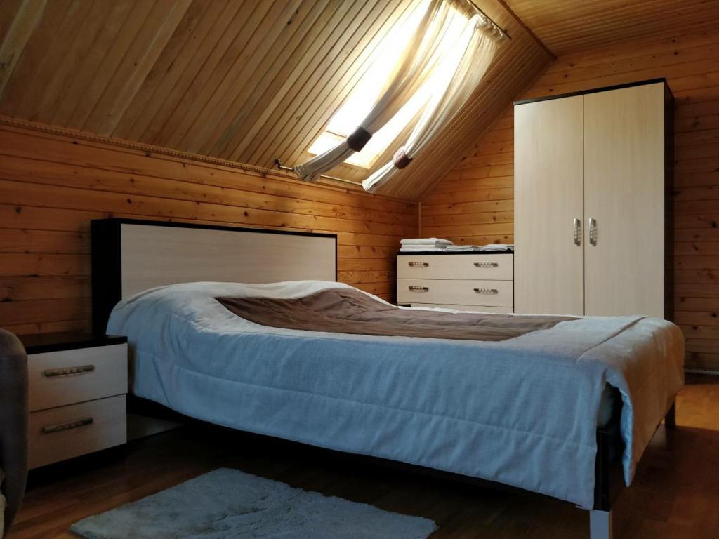 Postelja oz. postelje v sobi nastanitve Chalet 888 Cottages