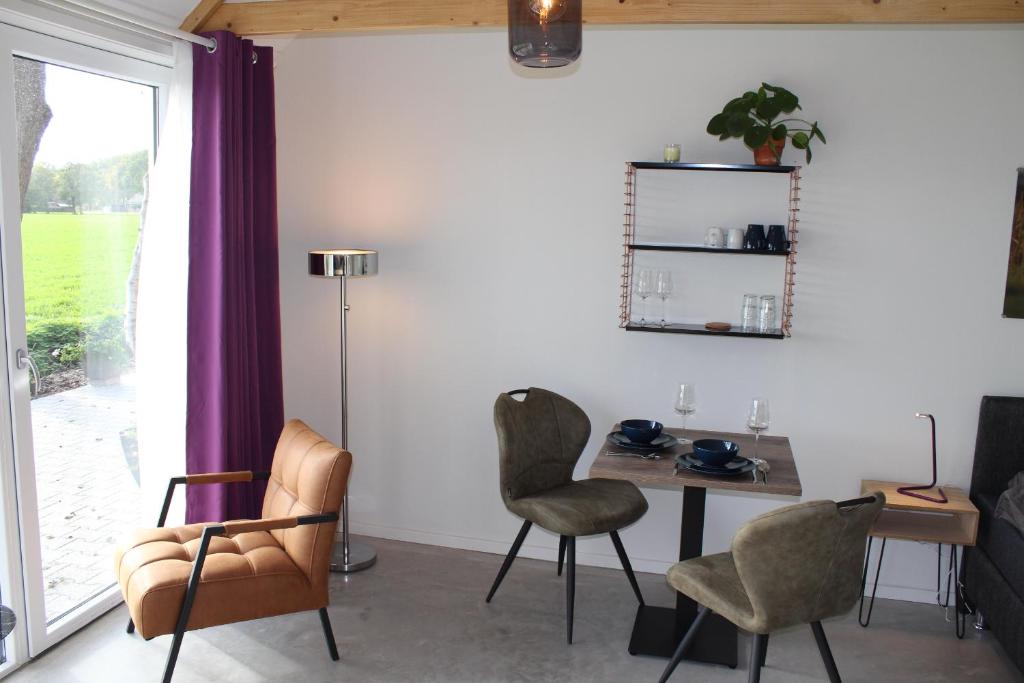 Posezení v ubytování Studio de Kaap