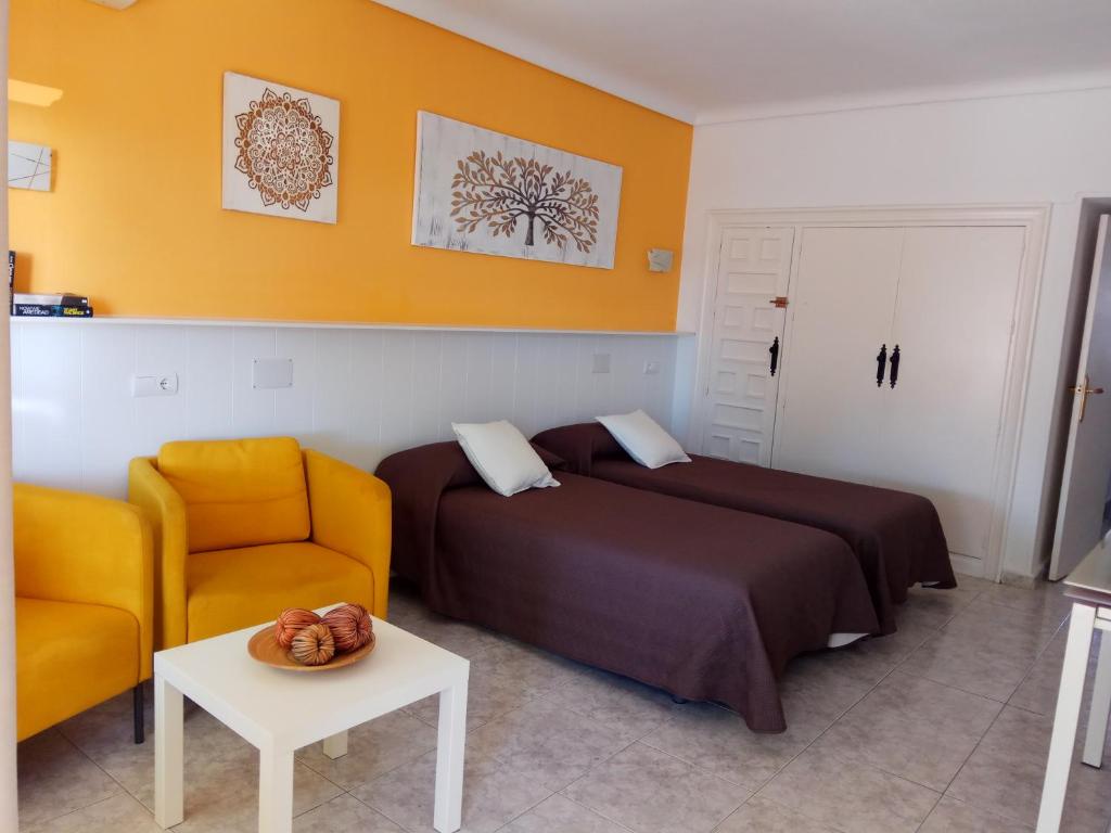 Posezení v ubytování Casa María Carihuela Park Palace