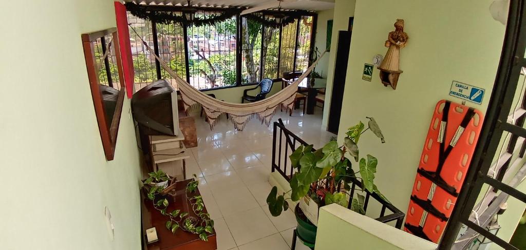 Posezení v ubytování Hospedaje Alto de San Luis - Vivienda Turística RNT-90280