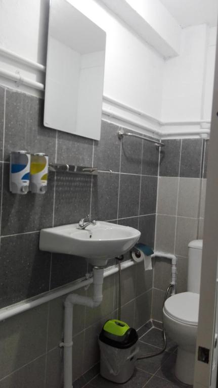 Koupelna v ubytování Shannkalay Hostel