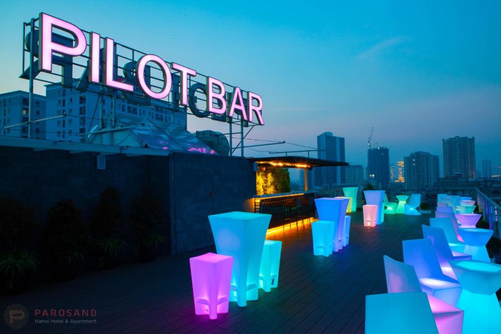 Certifikát, hodnocení, plakát nebo jiný dokument vystavený v ubytování Parosand Hanoi Hotel