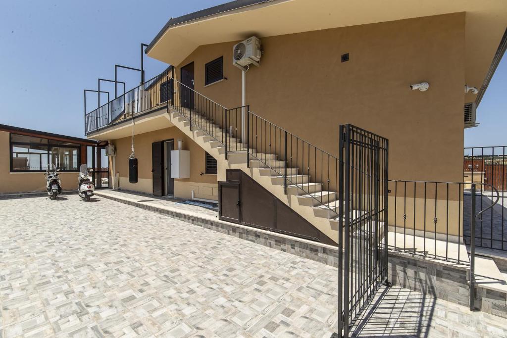 Balkón alebo terasa v ubytovaní La Mansarda Di BellaVista