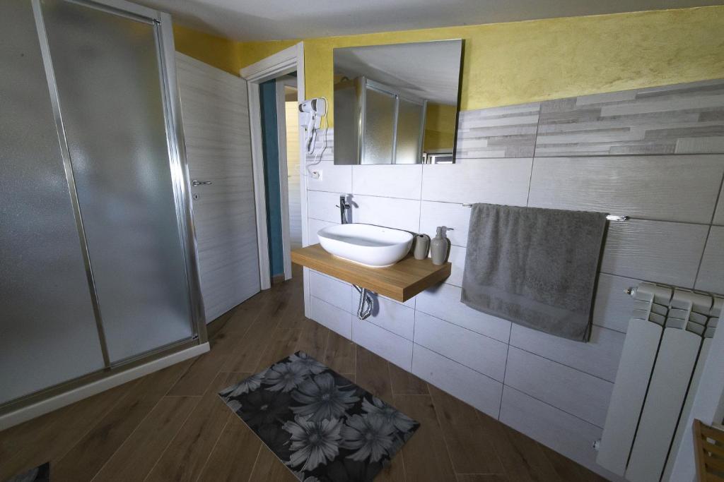 Kúpeľňa v ubytovaní La Mansarda Di BellaVista