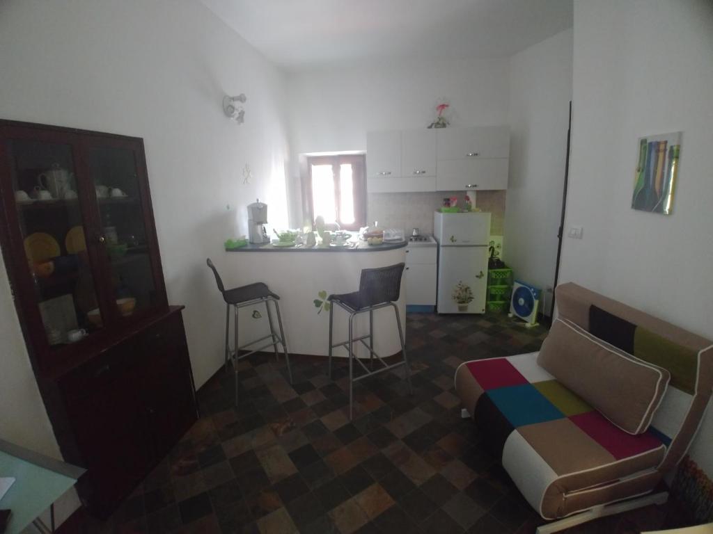 Posezení v ubytování planet rooms
