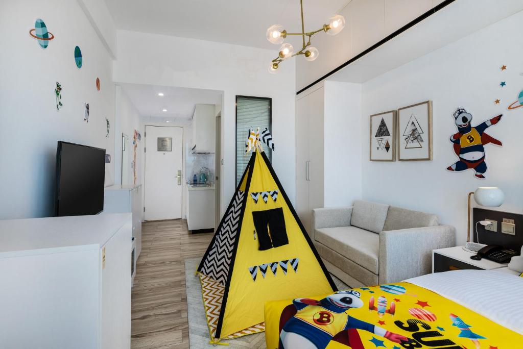 深圳金中环服务公寓-深业上城店 Golden Central Serviced Residence Shenzhen-UpperHills - Appartement Avec Vue Sur La Montagne