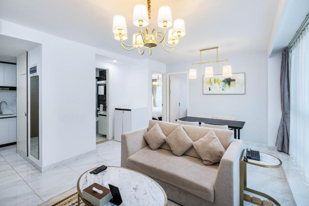 深圳金中环服务公寓-深业上城店 Golden Central Serviced Residence Shenzhen-UpperHills - Suite Familiale De Deux Chambres De Luxe