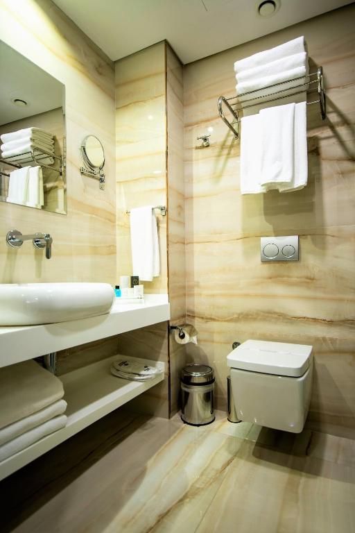 Koupelna v ubytování Boss Hotel Sultanahmet