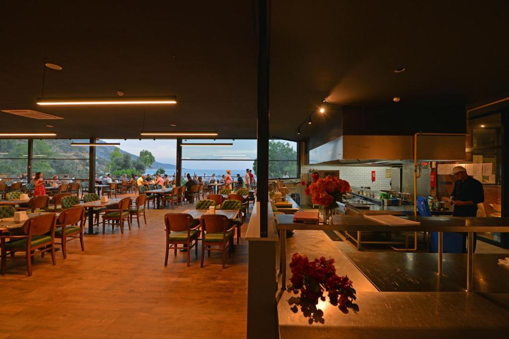 Restaurace v ubytování Belcekum Beach Hotel
