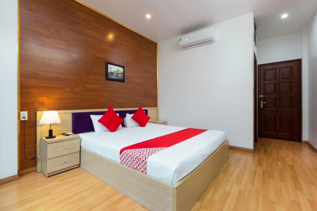 Postel nebo postele na pokoji v ubytování Little Hanoi Hostel