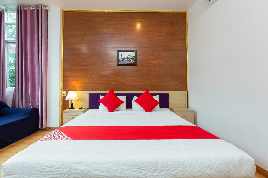 Postel nebo postele na pokoji v ubytování Little Hanoi Hostel