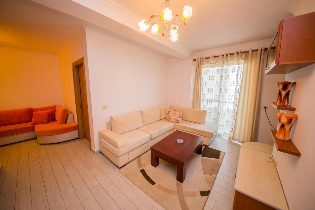 Posezení v ubytování Apartments Qerret