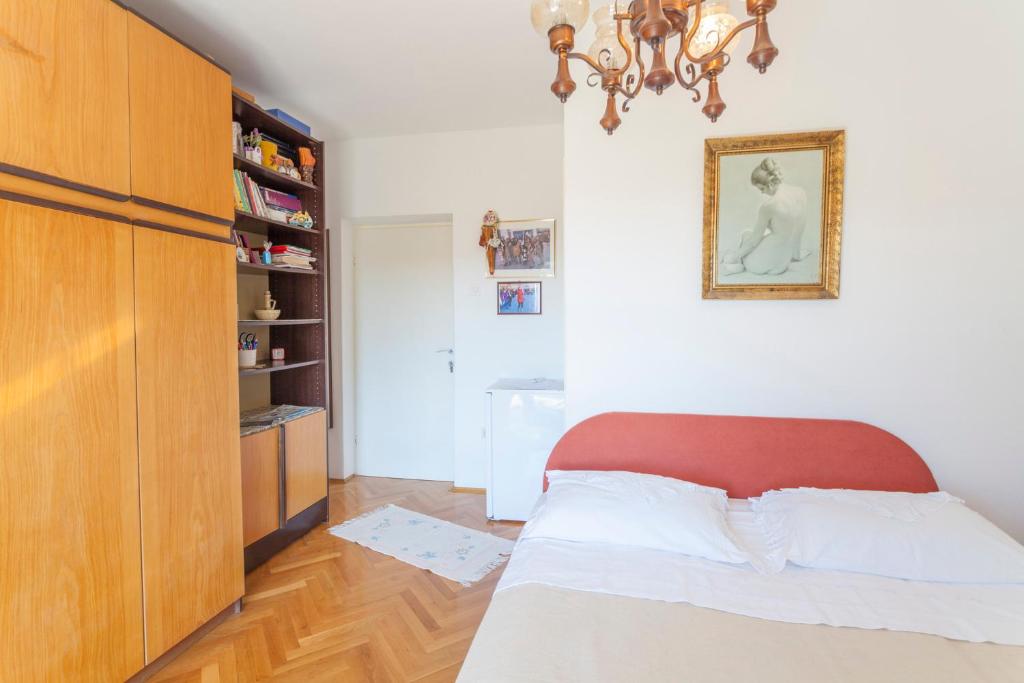 Postel nebo postele na pokoji v ubytování Green garden Rooms & Apartments