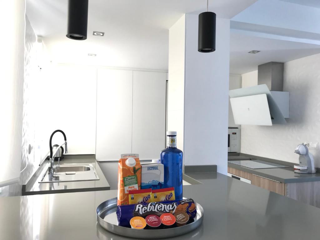 Kuchyň nebo kuchyňský kout v ubytování Benigno Premium Center