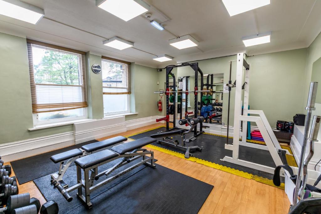 Fitness centrum a/nebo fitness zařízení v ubytování The Palace Hotel Buxton & Spa