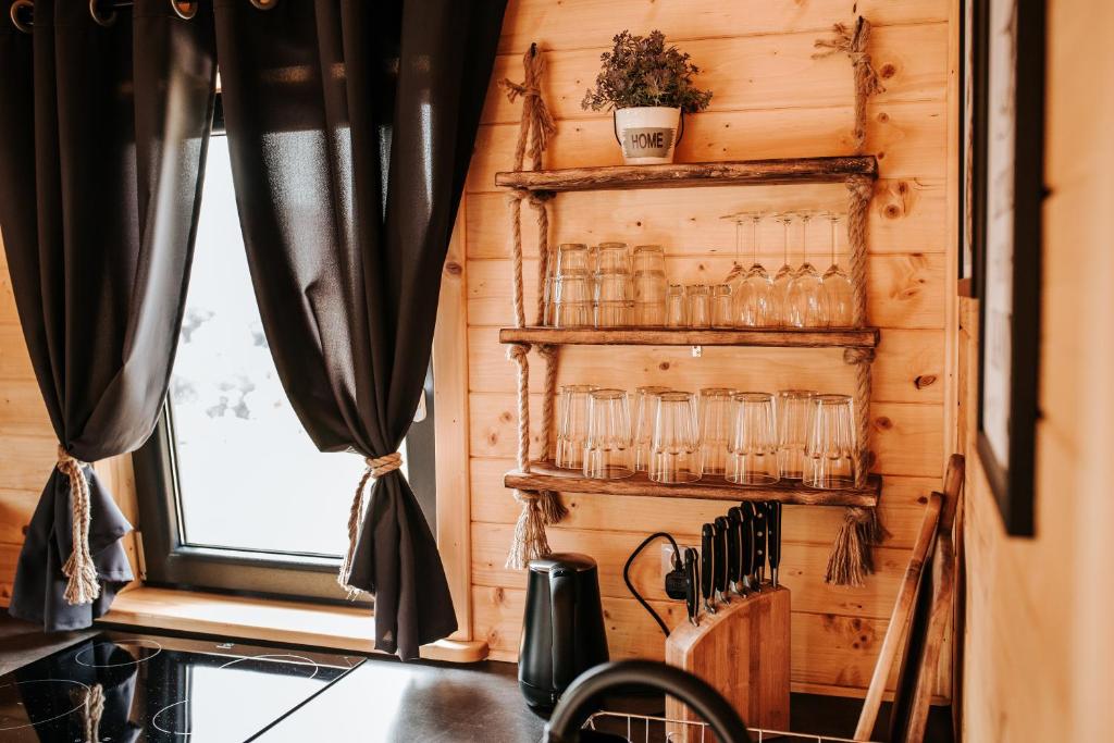 Posezení v ubytování Daroszówka - Domki i Apartamenty z Widokiem Solina