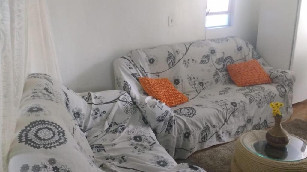 Ruang duduk di Casa Do Seu Dani