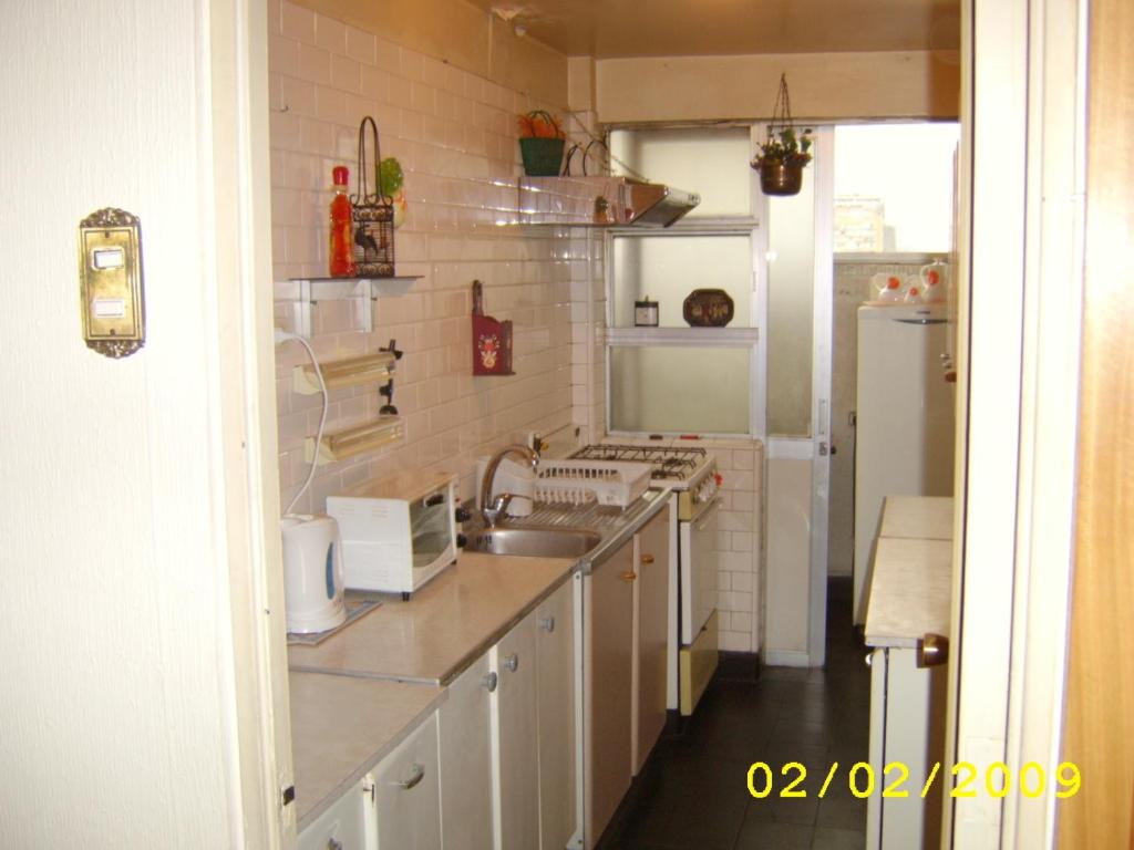 Η κουζίνα ή μικρή κουζίνα στο Hostal Don Mariano