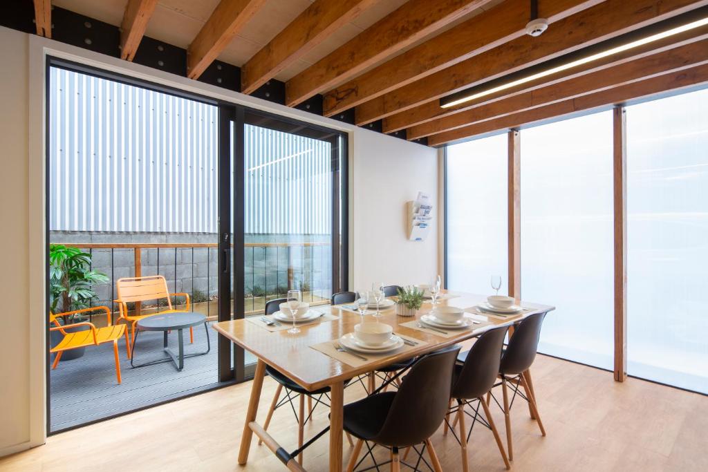Balkón nebo terasa v ubytování Koura Apartments Central Queenstown