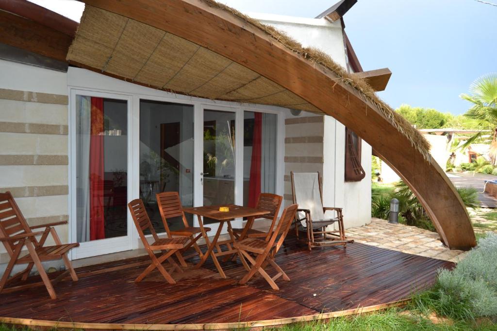 Patio lub wspólna przestrzeń na świeżym powietrzu w obiekcie Relax