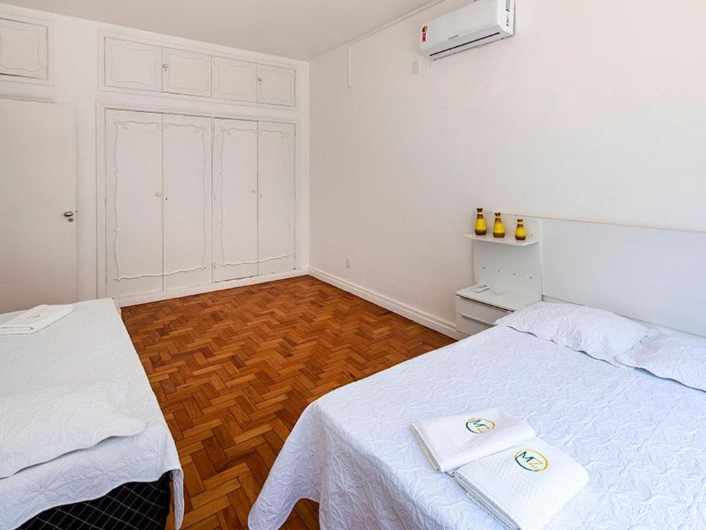  Enorme 3 quartos com jacuzzi e vista mar para 8 pessoas em Copacabana!