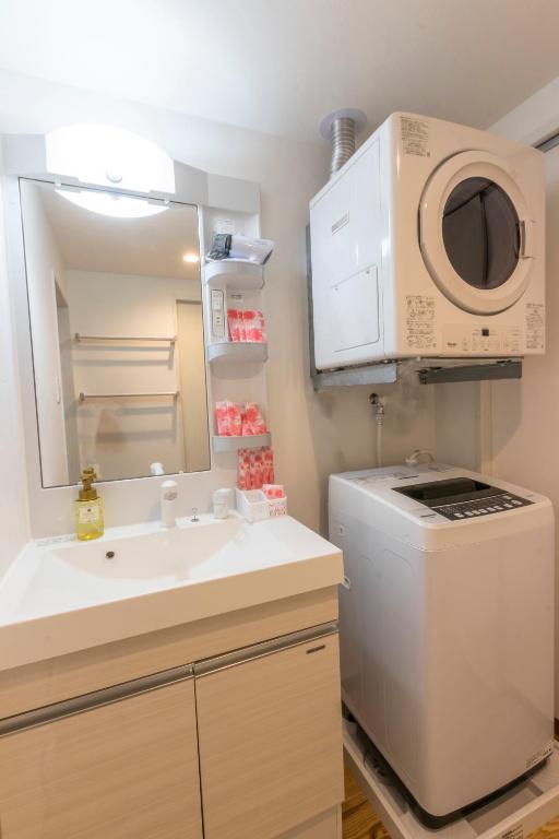 Kuchyň nebo kuchyňský kout v ubytování HOTEL HOUKLEA