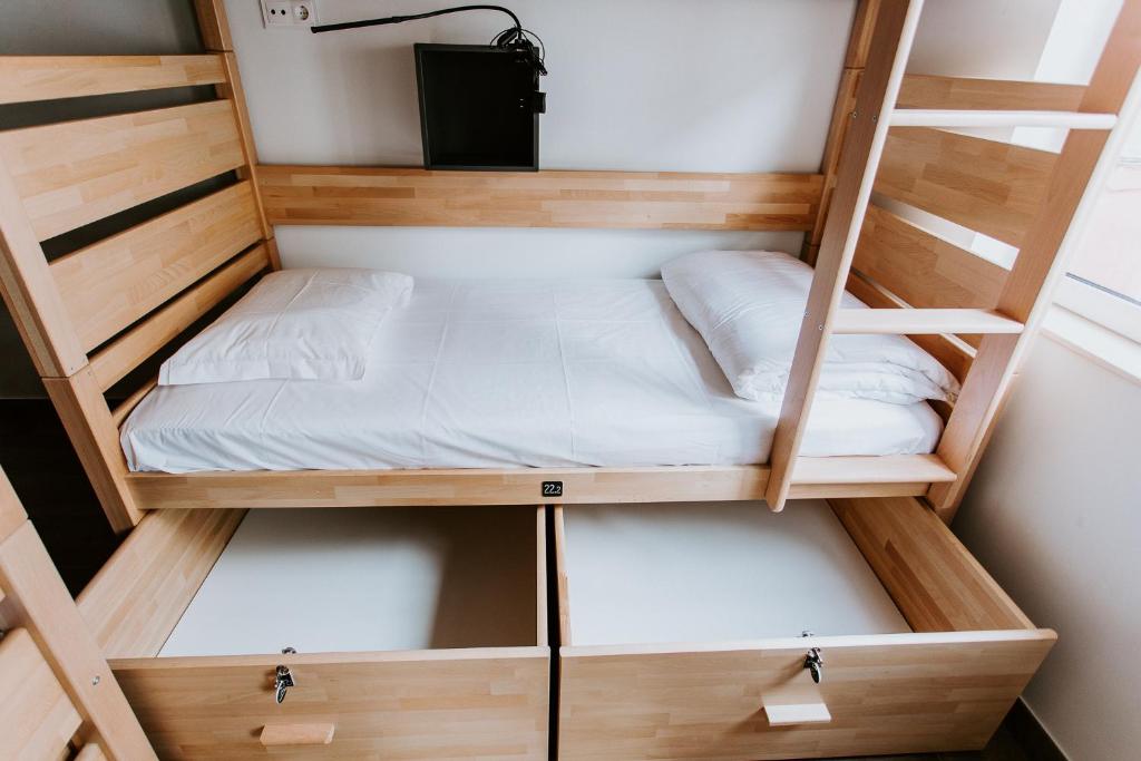 Postel nebo postele na pokoji v ubytování DREAMS HOUSE