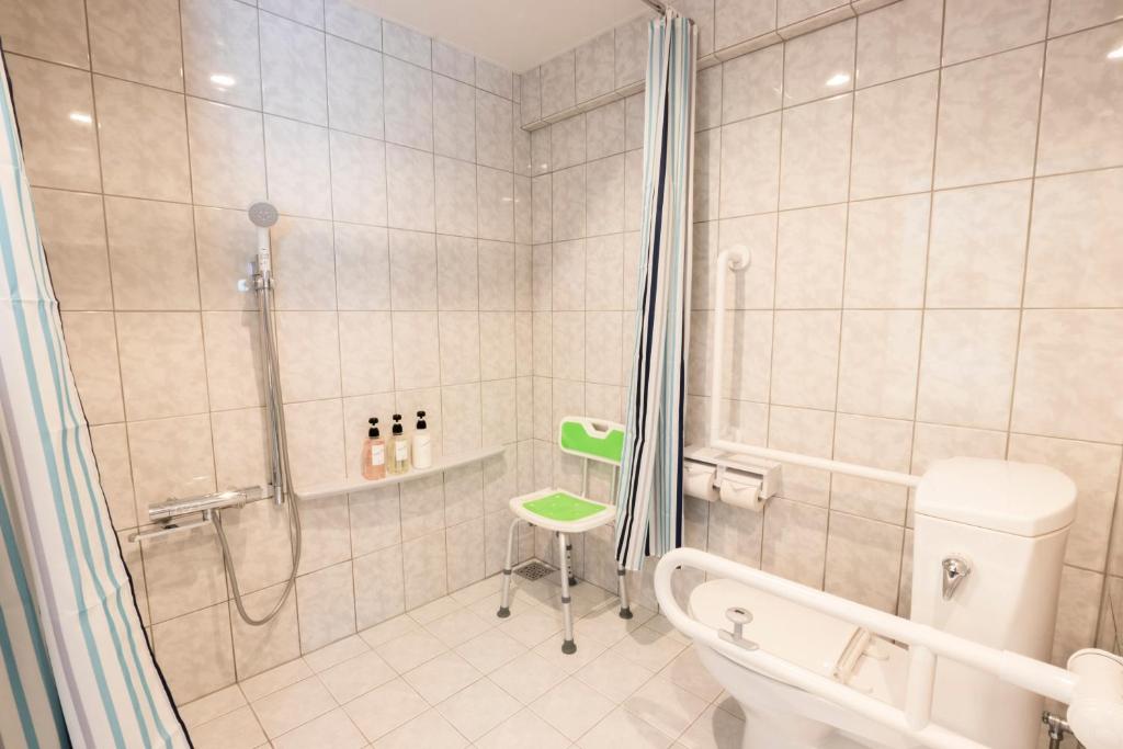 Koupelna v ubytování HOTEL HOUKLEA