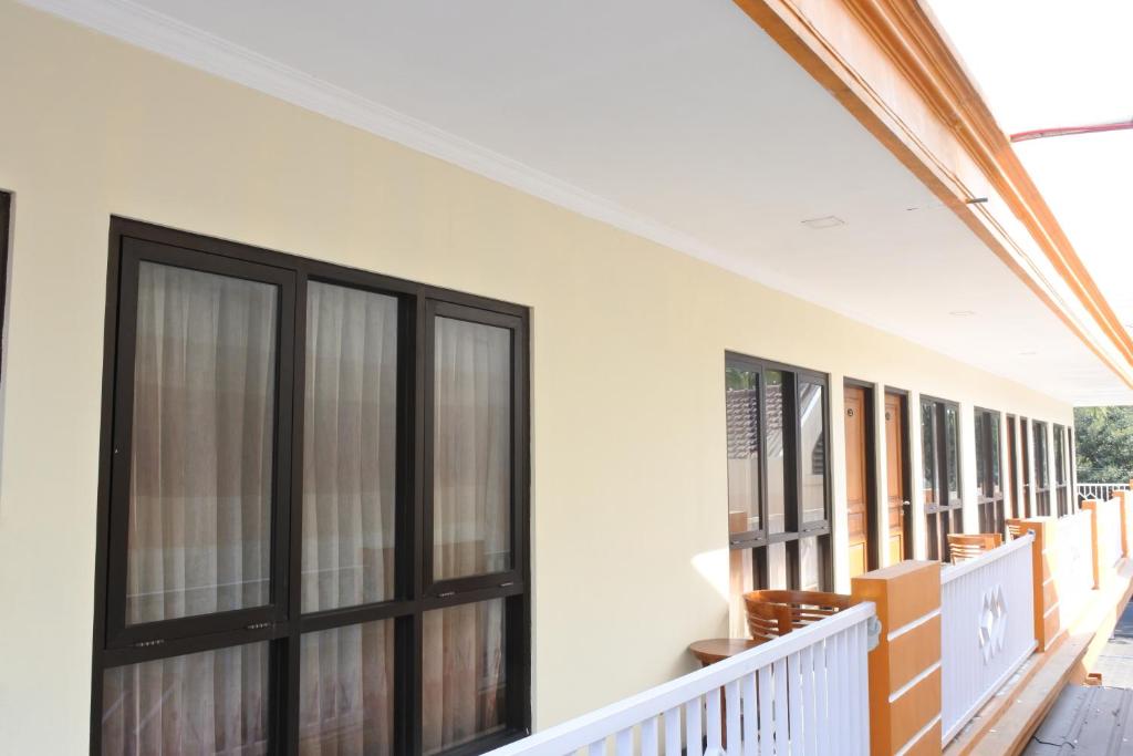 Balkón nebo terasa v ubytování Morse Guest house