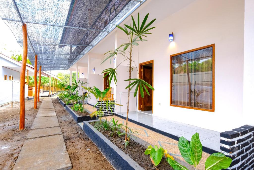 Zahrada ubytování Jeri Home Stay