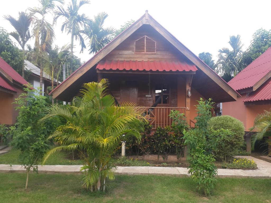 Zahrada ubytování Phu View Guesthouse