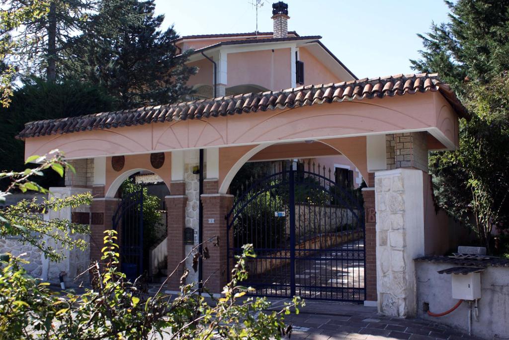 Budova, kde se bed and breakfast nachází