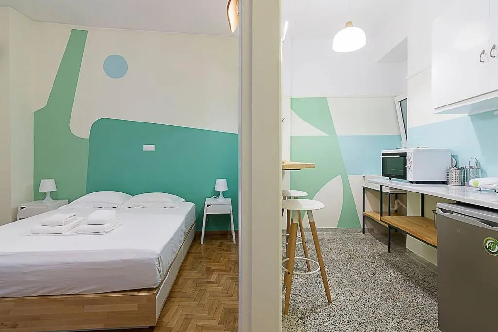 Joyful studio for 2 ppl in Kolonaki, Athens, Greece