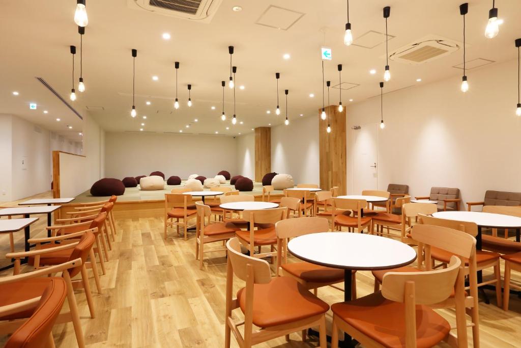 Posezení v ubytování Henn na Resort & Spa Kansai Airport - former Henn na Hotel Kansai Airport