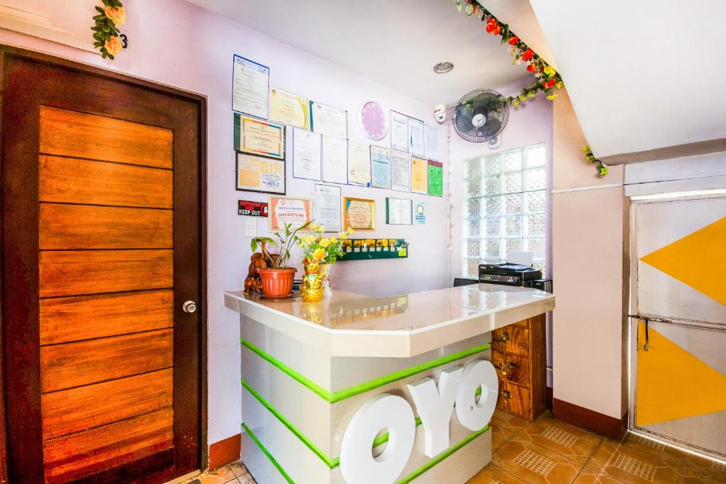 Kuchyň nebo kuchyňský kout v ubytování Casa Bonita Inn Oslob