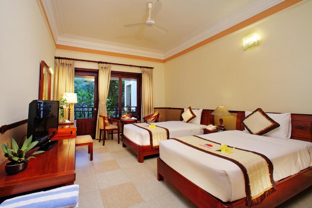 Phòng Deluxe Giường Đôi/2 Giường Đơn Nhìn Ra Biển