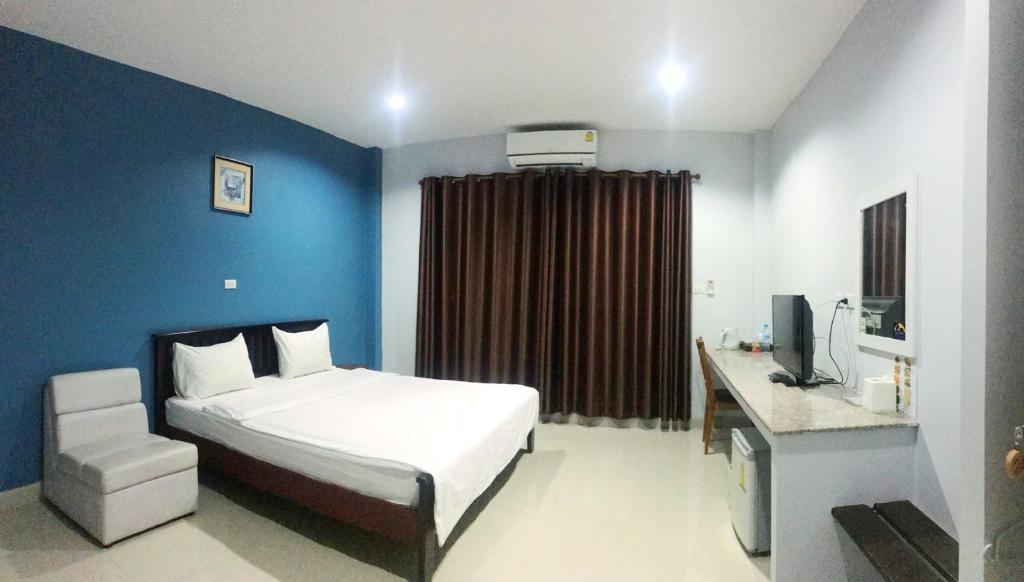 บ้านพระจันทร์ รีสอร์ท - Habitación Doble De Lujo Con Balcón