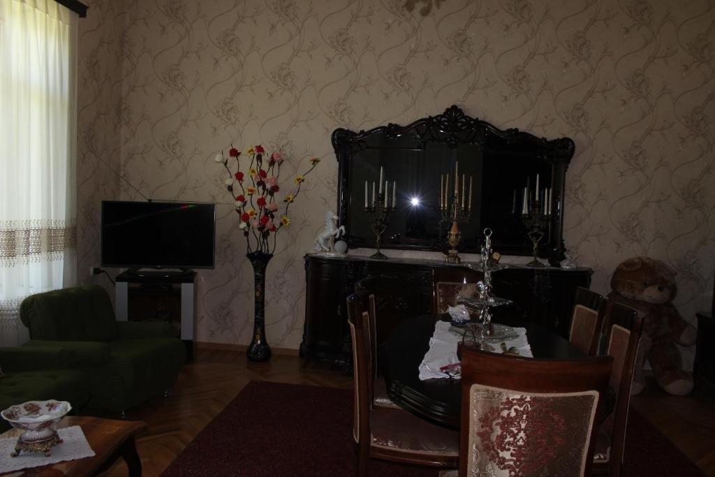 Posezení v ubytování Giorgi's Homestay