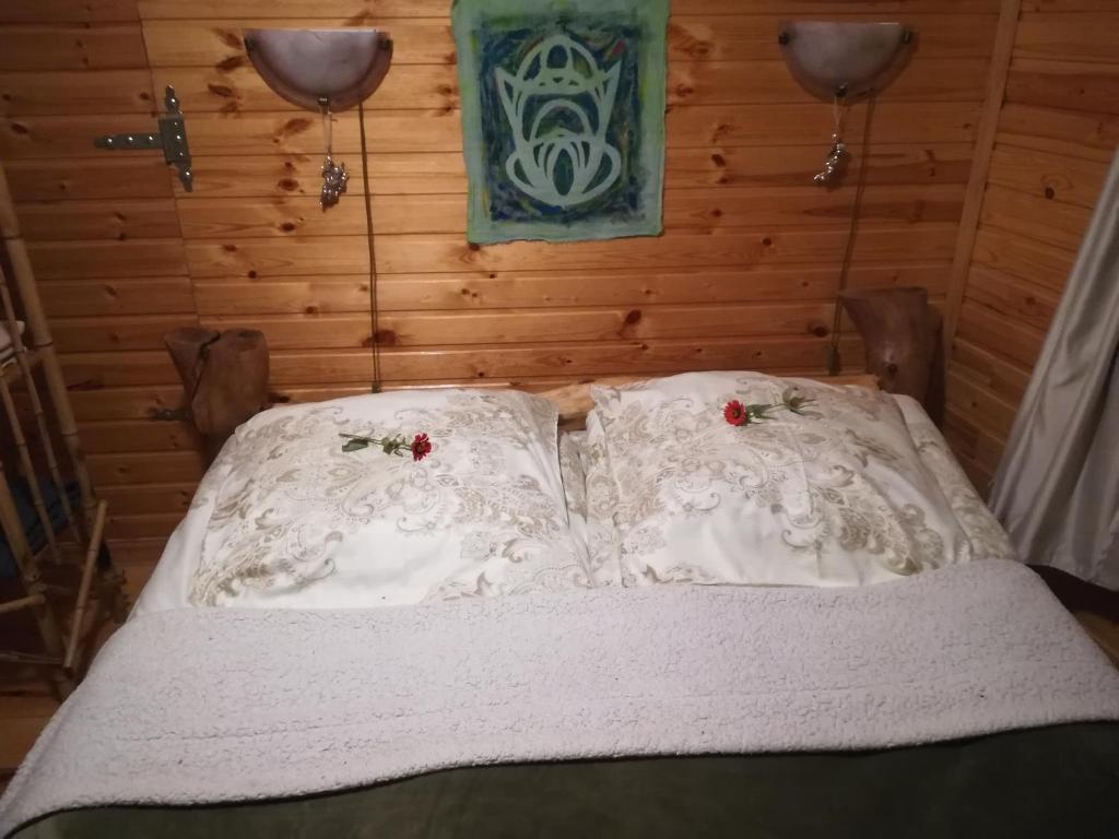Llit o llits en una habitació de Three Gracia