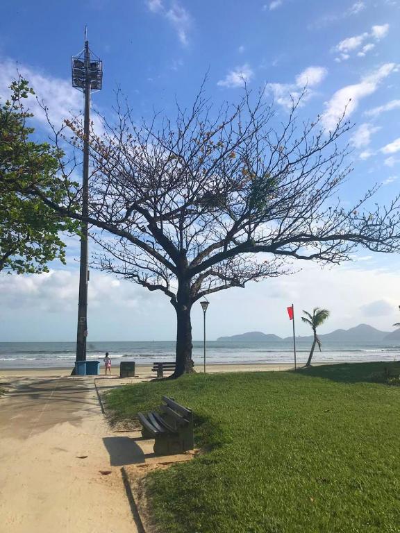  Kitnet de frente pra praia Santos