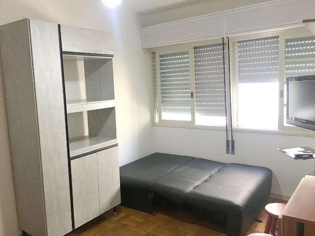  Kitnet de frente pra praia Santos